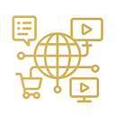 Ícono monetización digital